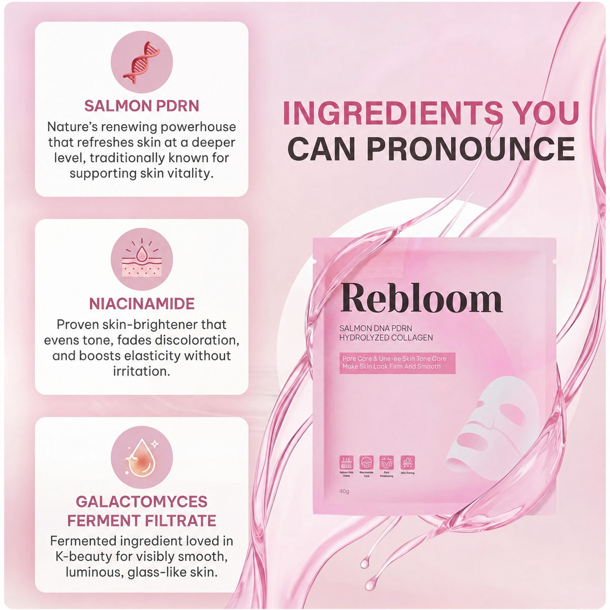 Salmon PDRN Collagen Mask