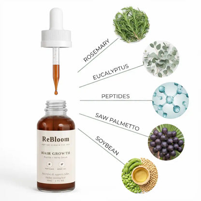 Rebloom Peptide Hair Growth Serum