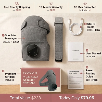 Rebloom Shoulder Massager